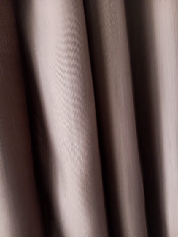 Textured Dark Brown 9ft. Curtain